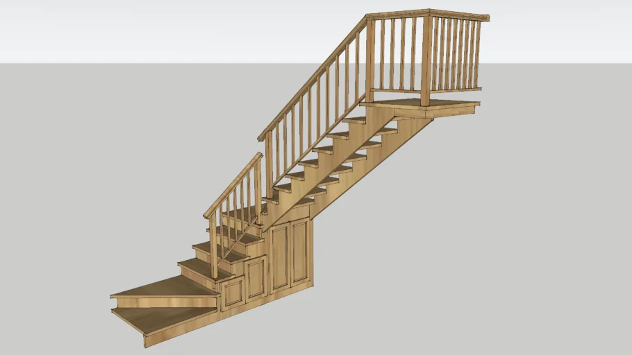 Wooden Stairs