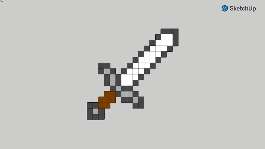 Minecraft Iron Sword