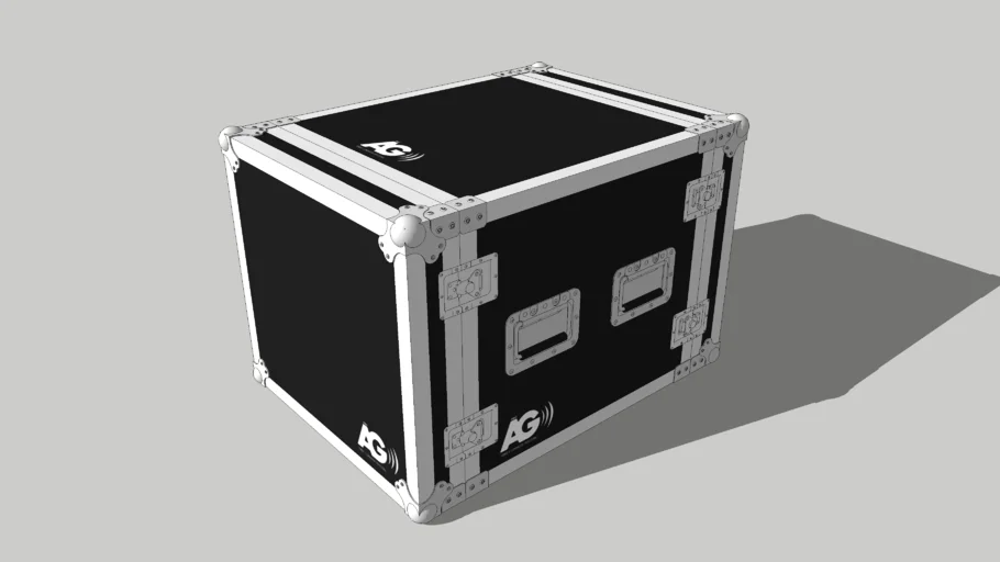 FLIGHT CASE RACK 10UNIDADES 