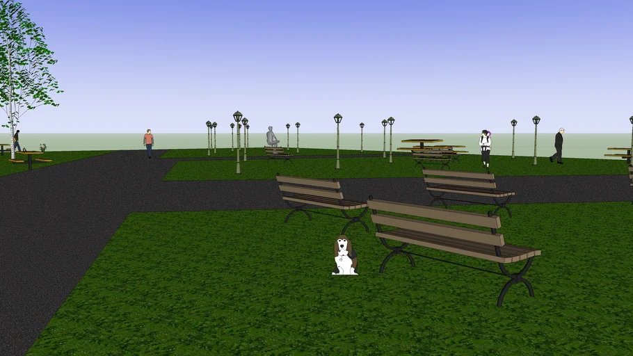 parque | 3D Warehouse
