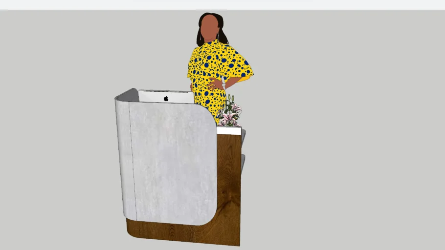 reception desk