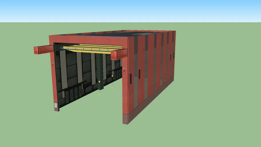 Hoogezand - Bodewes Shipyards, Red Hangar