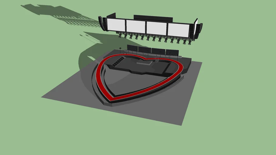 U2 Elevation Tour Stage