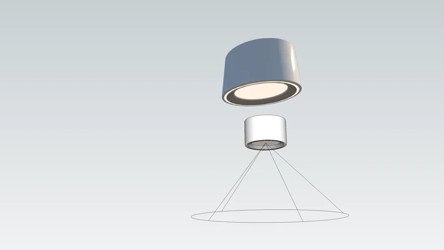Inspire Oberon 10 cm LED spot light