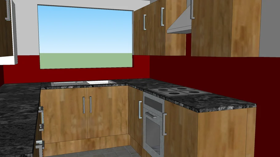 3D Kitchen design