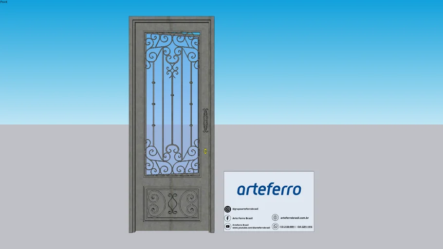 porta uma folha arteferro