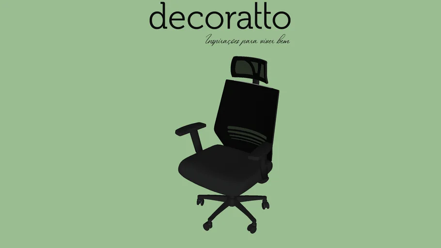CADEIRA OFFICE DECORATTO BRAGA
