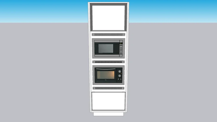 Torre de cozinha planejada MDF