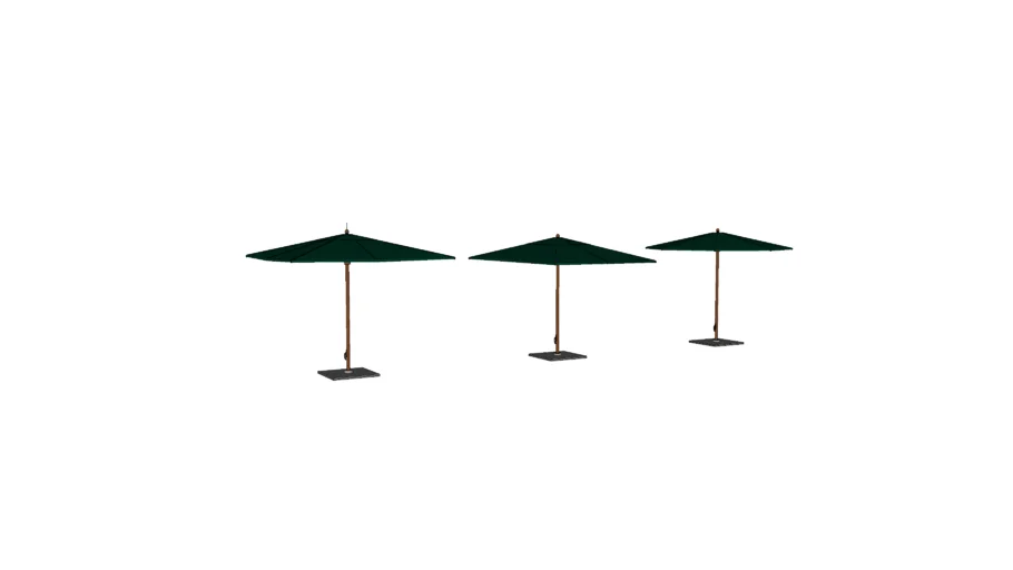 Sun Shade Umbrellas - Landscape Forms - Tucci Plantation MAX Classic