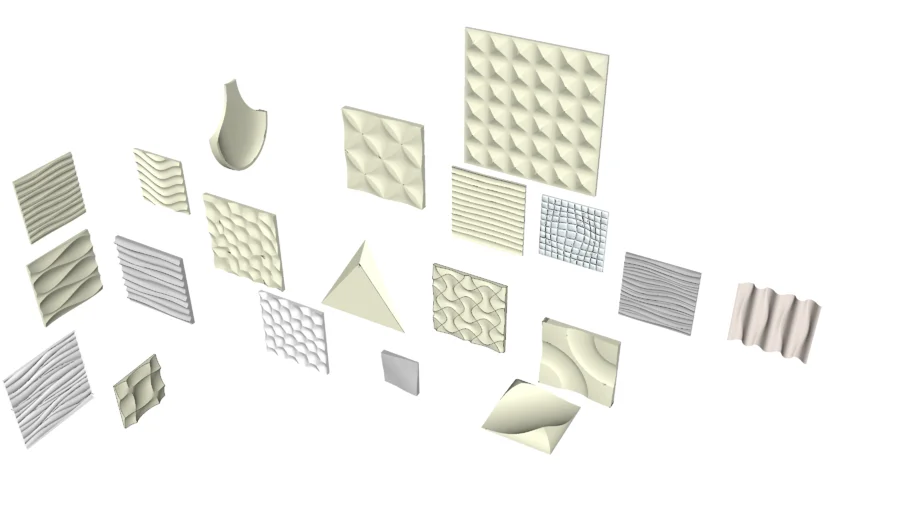 3D Wall Panel