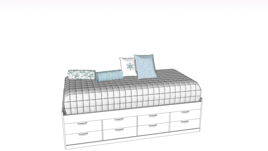 Cama solteiro 3