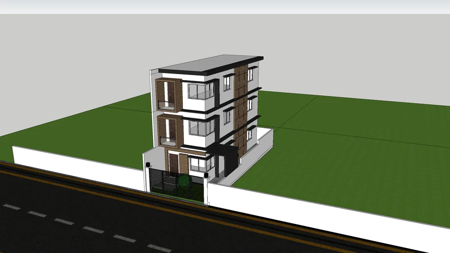 3 Storey Res'l Bldg Apartment