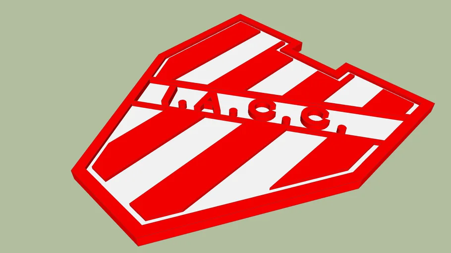 Escudo de Instituto (Cba.) en 3D – By nahu