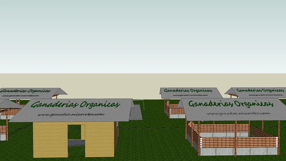 CORRALES PARA CERDOS DE ENGORDE CON BIODIGESTOR