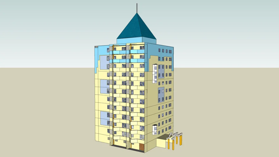Hochhaus Fischerstrasse 10 Schwedt/Oder