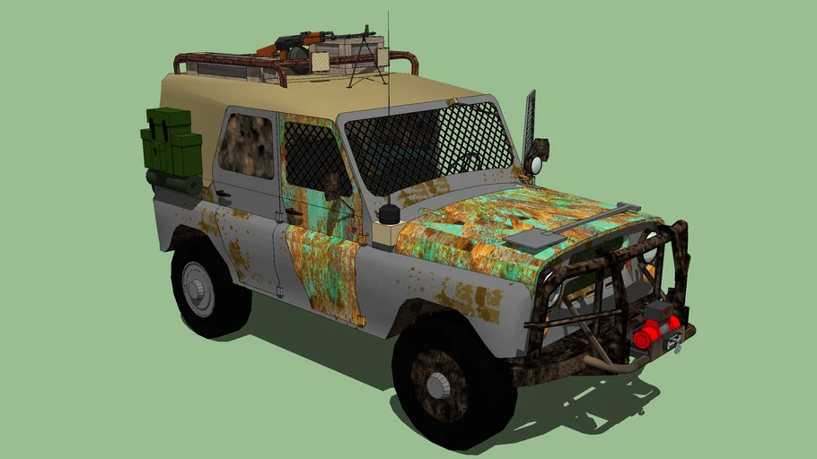 postapocalypt UAZ