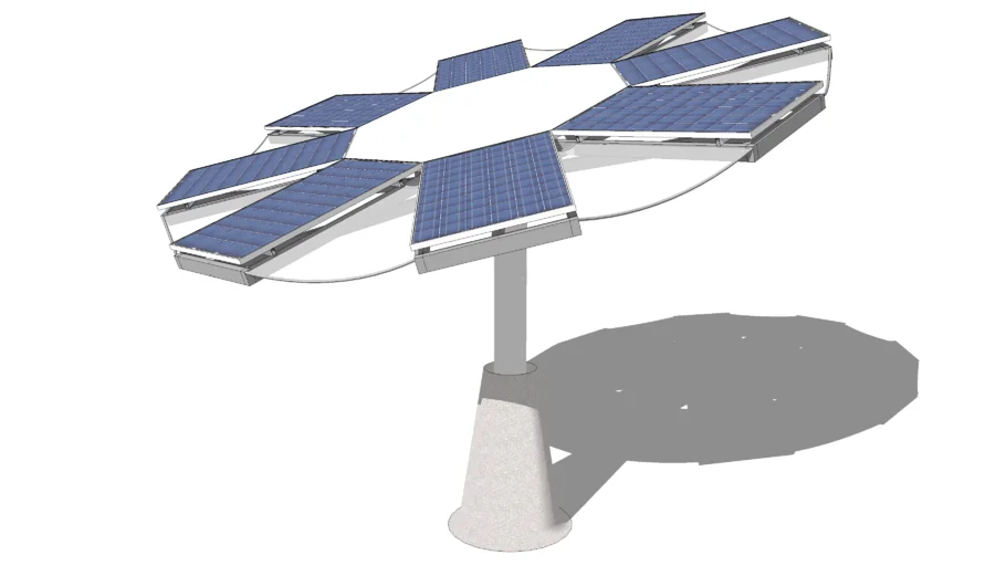 Modern Solar Tree (C)