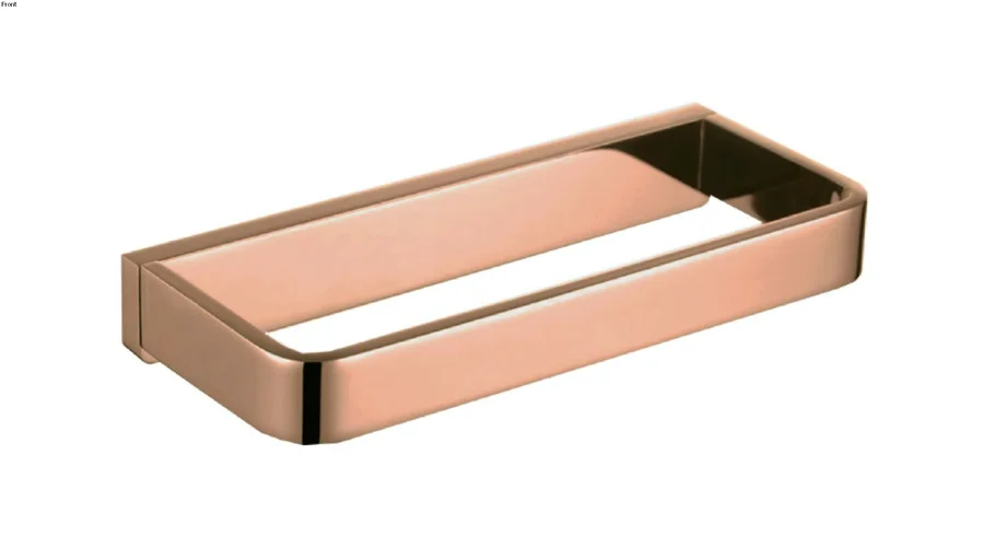 TOALHEIRO RETANGULAR RAINBOW ROSE GOLD / DOKA