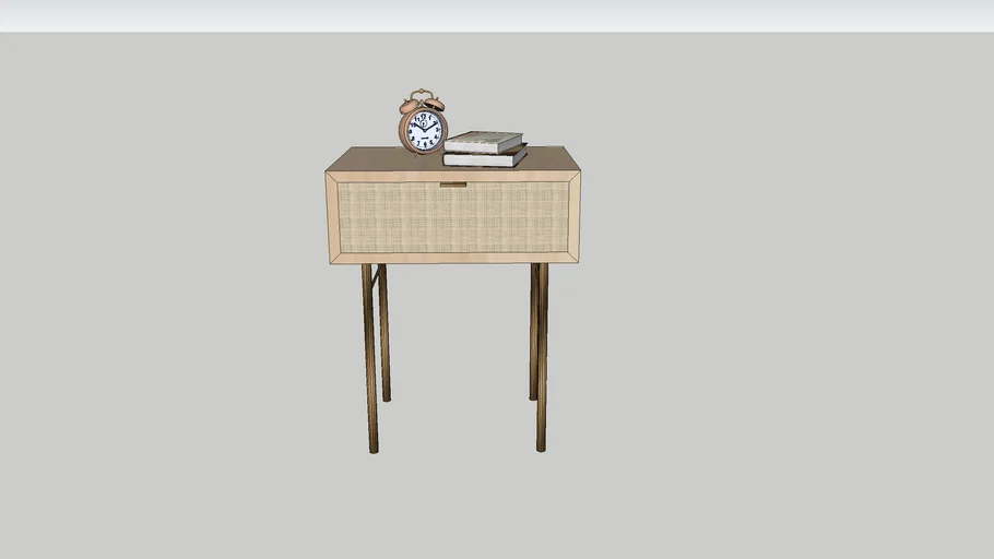 maison du monde night stand solstice