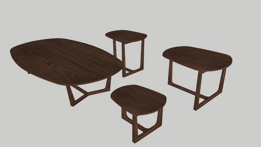 Coffee table trident