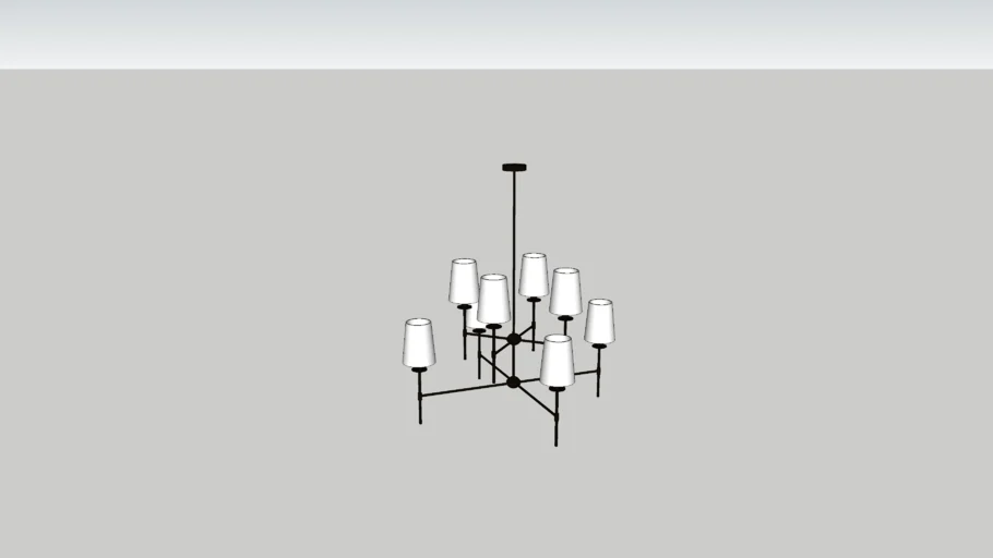 Rhodes 2 Tier Chandelier