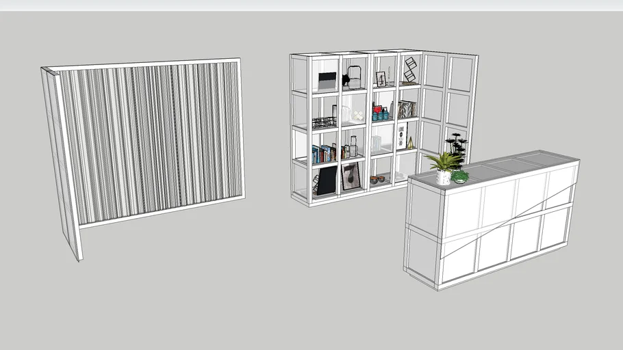 Reception Desk and Screens