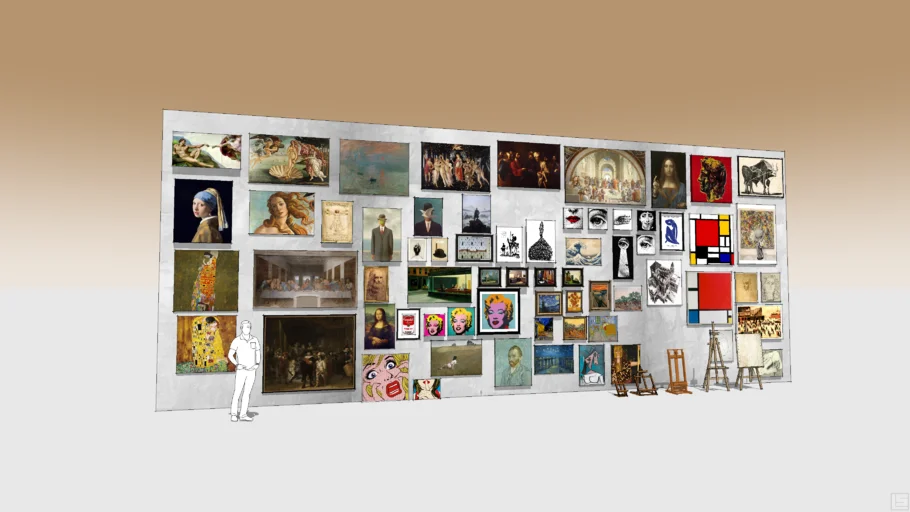 Wall Art - Masters of Painting