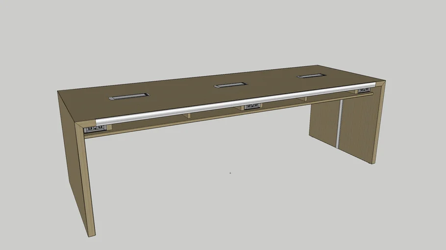 Table - PowerBar 120"w x 42"d x 43"h by Bernhardt Design