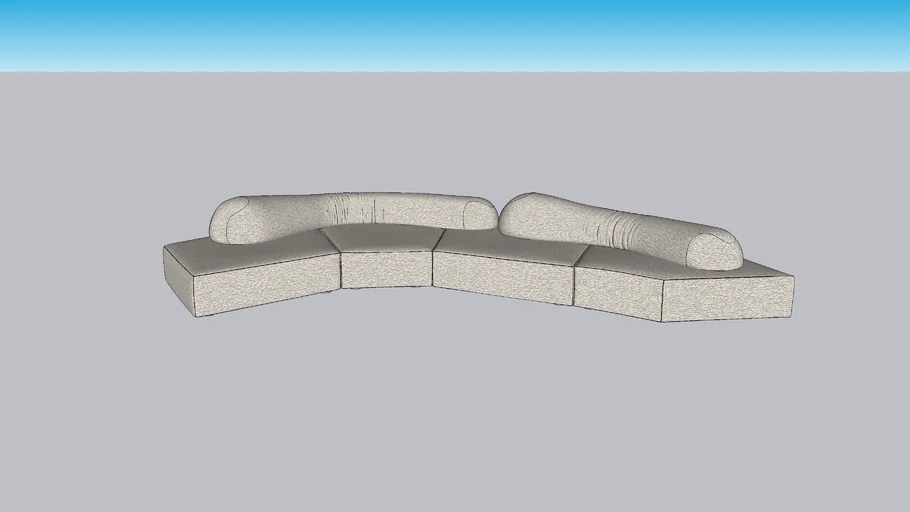 Curved Sofa