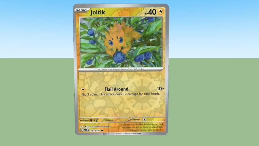 Pokemon card basic Joltik hp 40