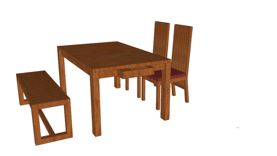 Dinning Table Outdoor (Meja Makan Outdoor)