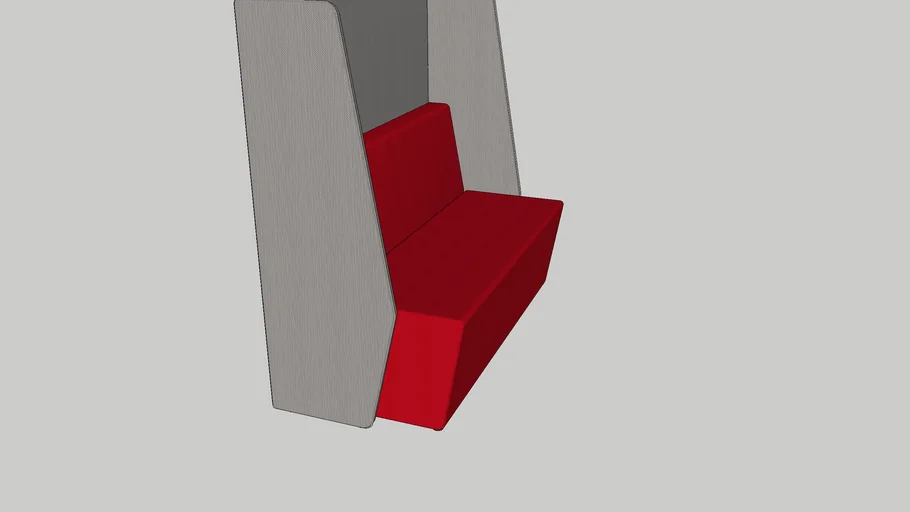 Sofá corporativo modular