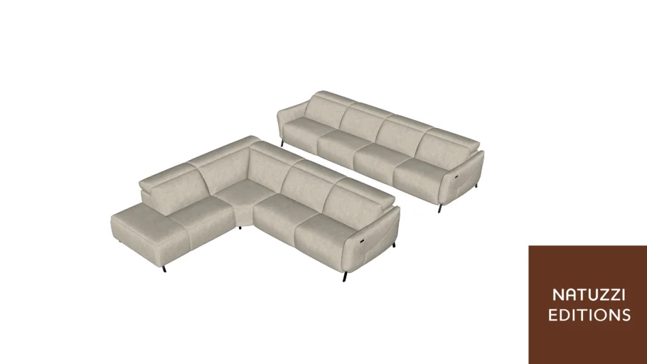 Sofá Lima Modular C267 - Natuzzi Editions