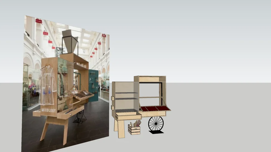 Mixology Cart