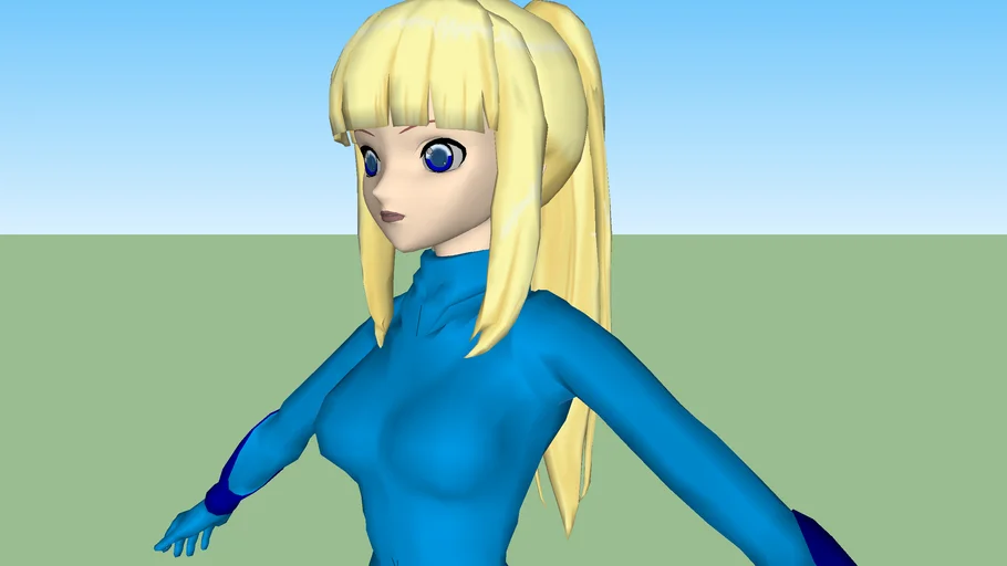 Zero suit Samus (cute Anime Version)