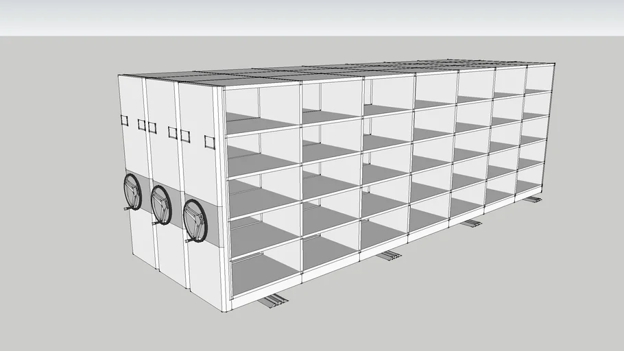 High-density Mobile Shelving