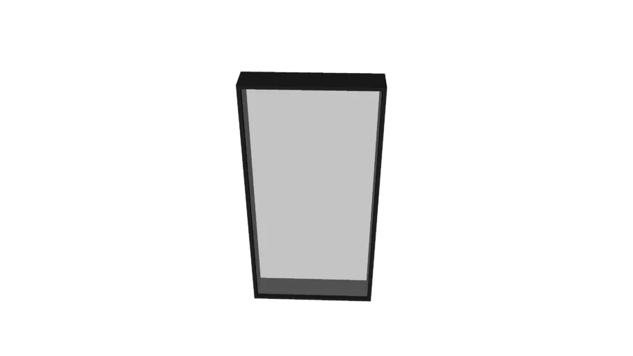 36x72 Window Black | 3D Warehouse