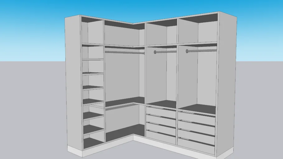 Closet en L 