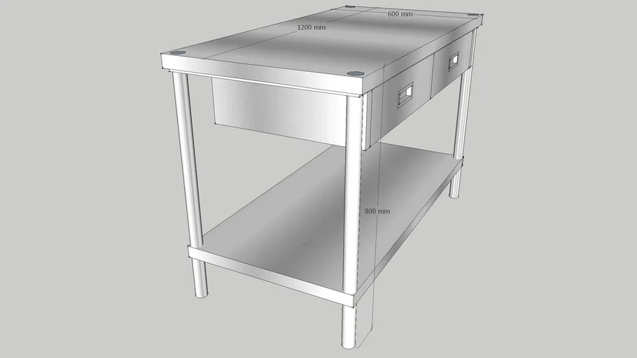 Stainless Steel Work Table