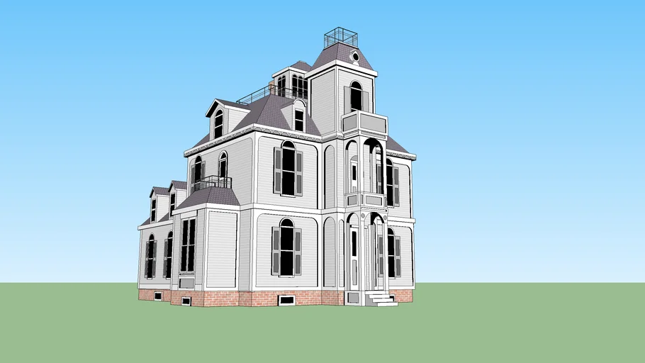 second empire victorian house