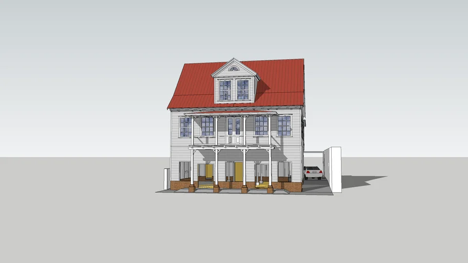 Suriname, Paramaribo, Waterkant 72
