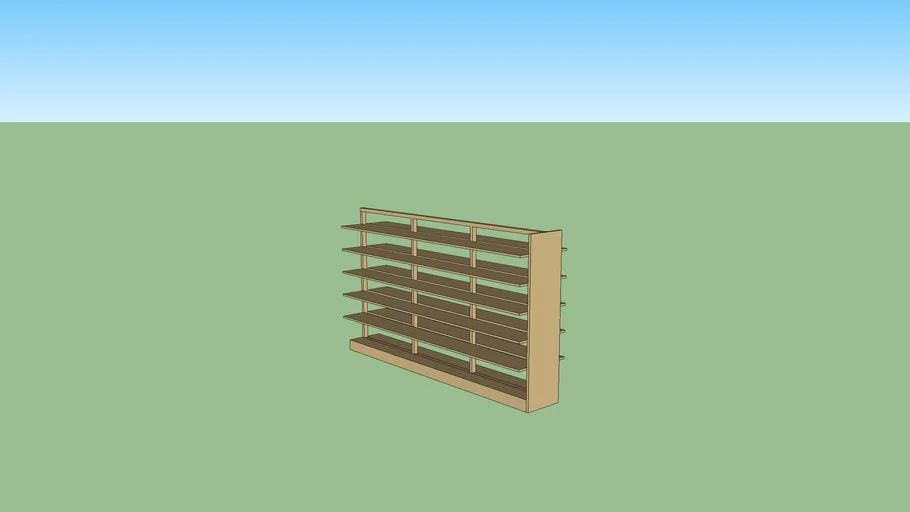 Bookshelf (metal)