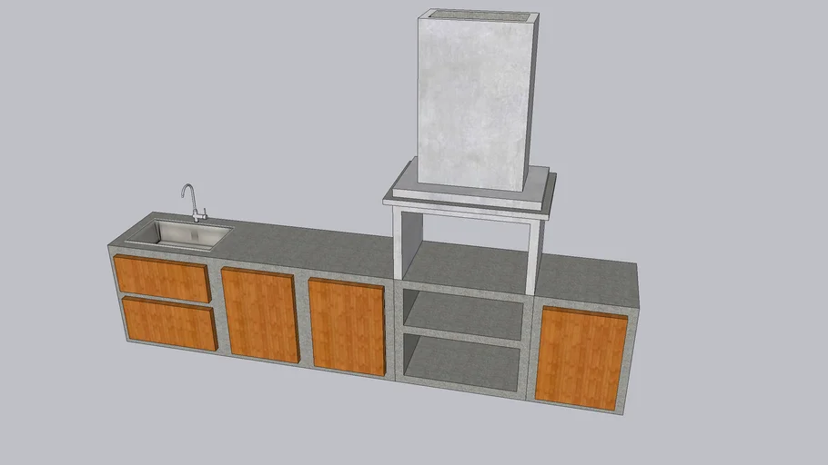 Outdoor kitchen
