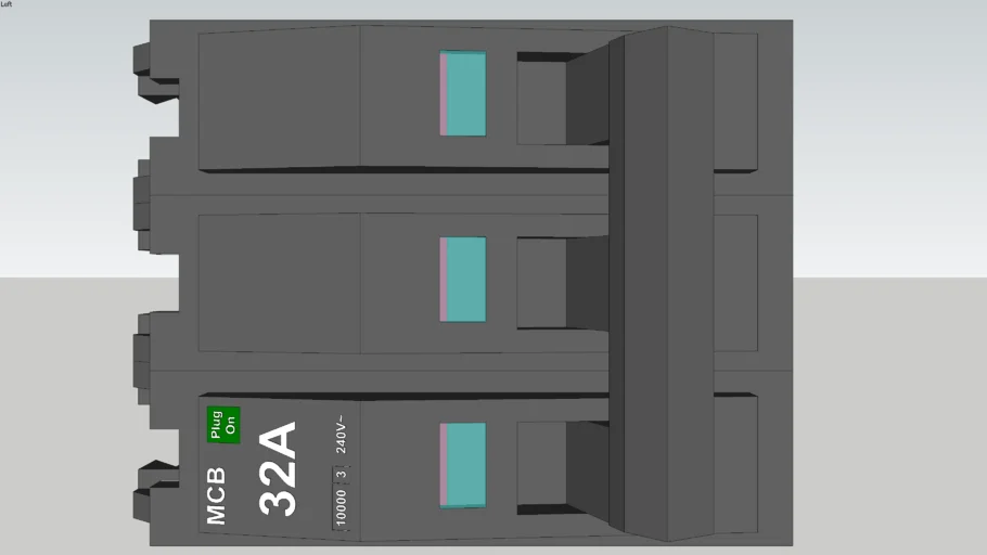 MCB 3P 32A