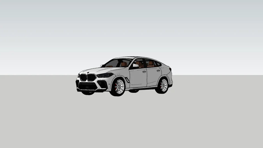 BMW X6 M Competition 2020 Custom Whels