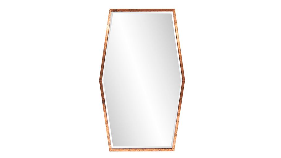 Howard Elliott Metal Dekland Copper Mirror