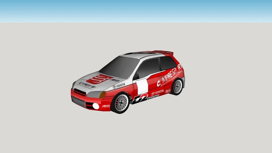 1997 Toyota Starlet Glanza Rally Car