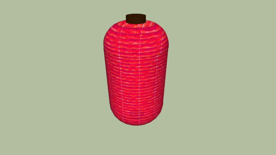 Japanese Lantern Red