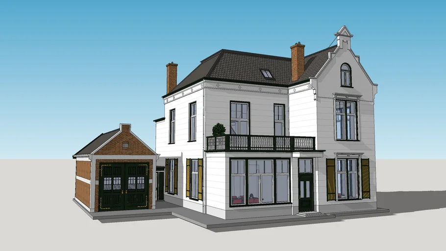Colonial style house