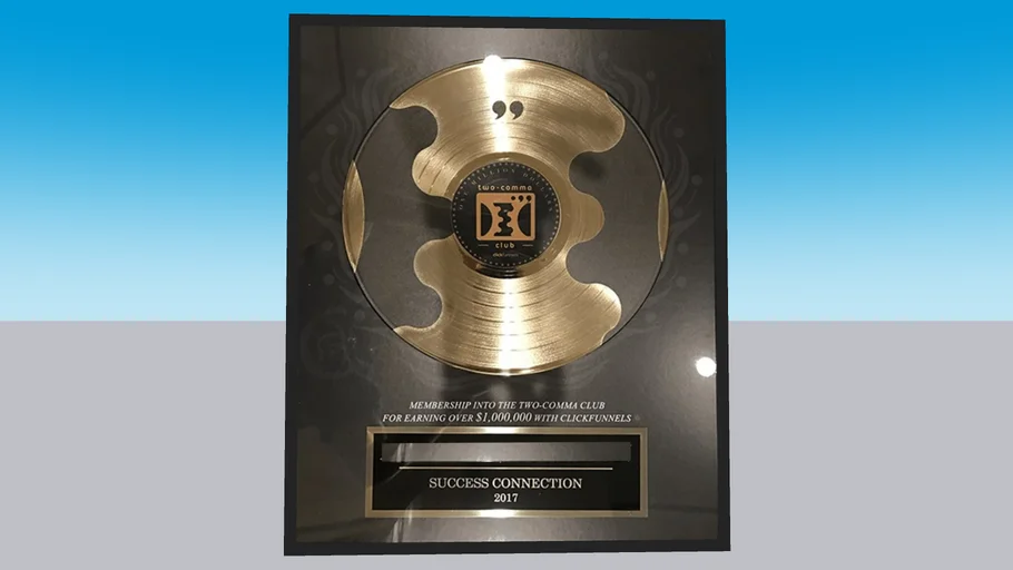 Two Comma Club Award